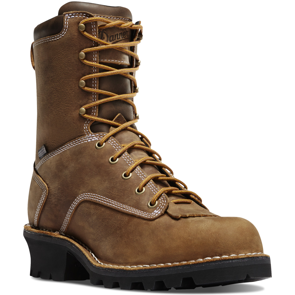 Botas De Trabajo Danner Hombre Mexico - Logger Marrom - TUCOK2861